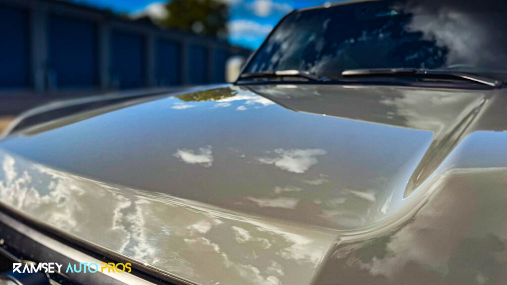 Grey 2025 Lexus GX550 with Ceramic Coating, Paint Protection Film and Window Tint - Hood