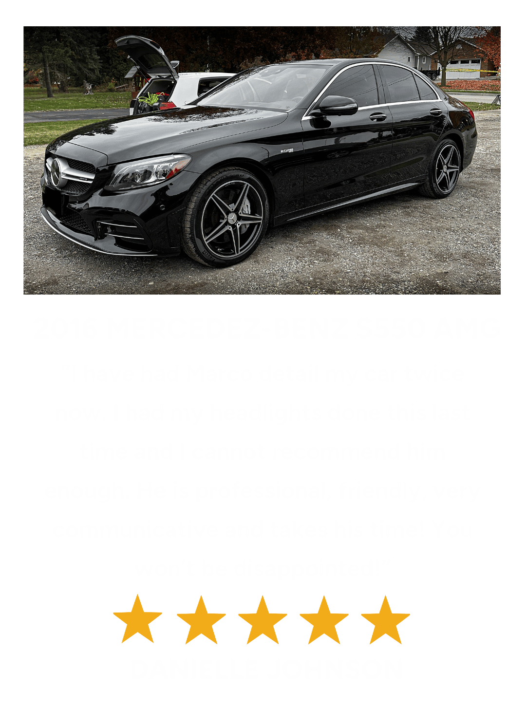 Danielle Johnson 5-Star Google Review